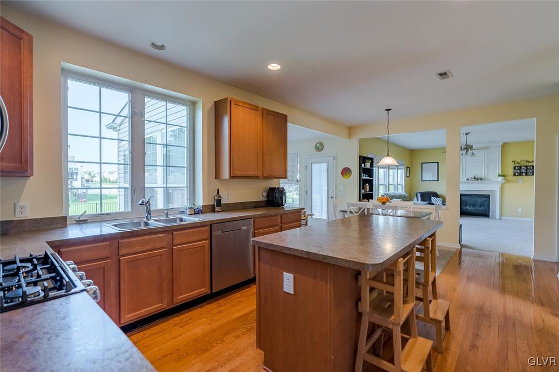 1649 Bridgeton Road Breinigsville, PA 18031 - Photo 4 of 20 Open concept kitchen, morning room and family room