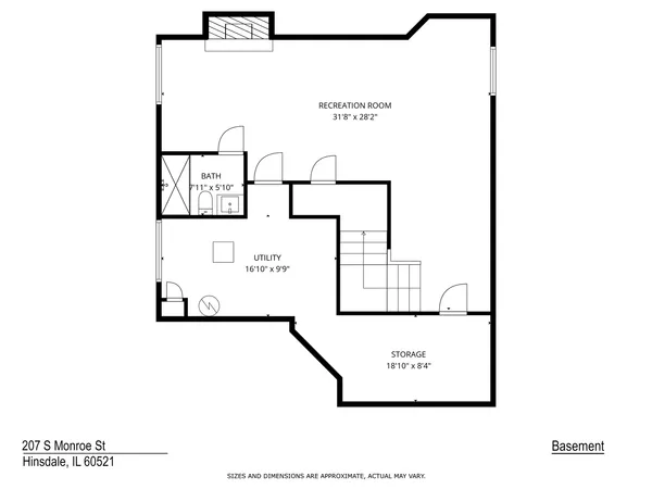 $1,799,000 | 207 South Monroe Street, Hinsdale, IL 60521