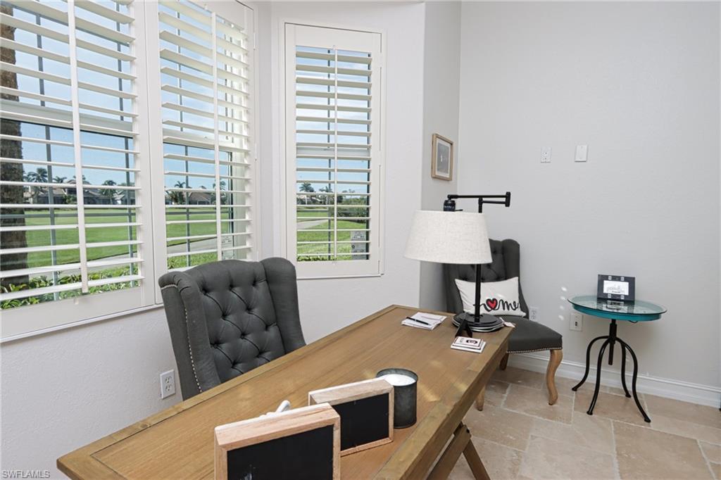 5963 Trophy Drive, Unit 2002 Naples, FL 34110 - Photo 15 of 33 a view of a workspace with furniture and a window