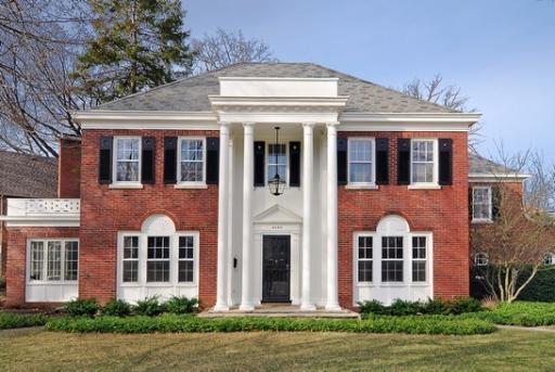 2686 Sheridan Road Evanston, IL 60201 - Photo 1 of 1 front view of a brick house with a yard