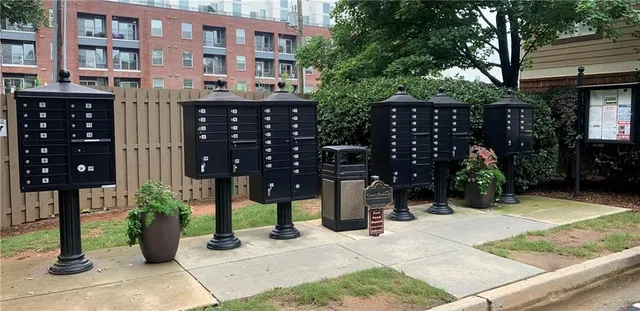 a sign board with a yard