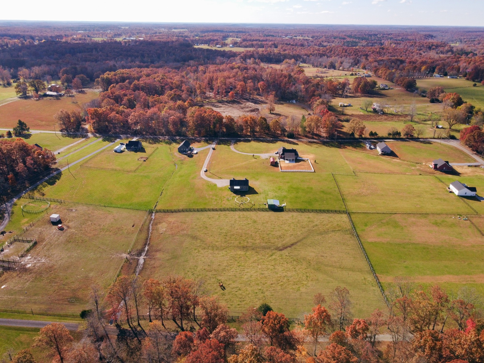425 Pruett Road Dickson, TN 37055 - Photo 7 of 31 an aerial view of residential houses with outdoor space
