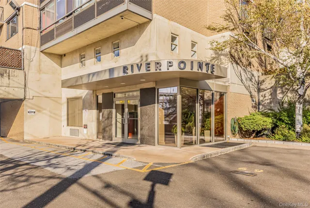 a view of a building with a outdoor space