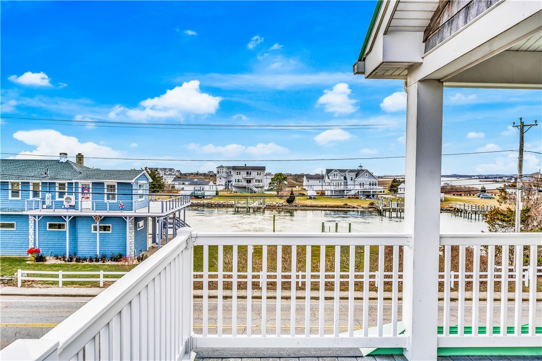 39 Weekapaug Road, Unit 3 Westerly, RI 02891 - Photo 11 of 50 Deck Overlooking Breachway Canal