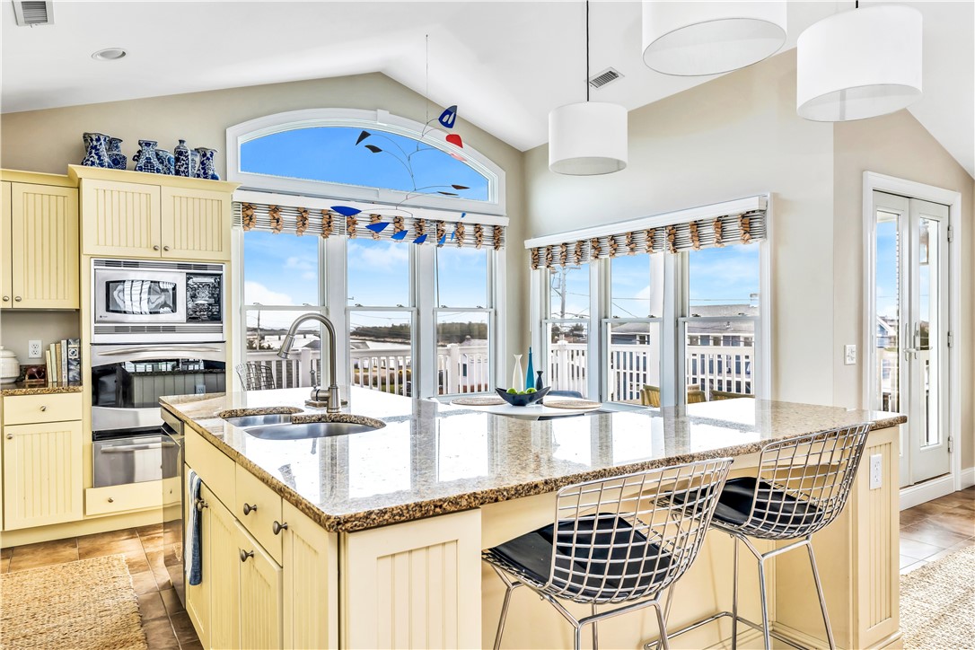 39 Weekapaug Road, Unit 3 Westerly, RI 02891 - Photo 25 of 50 Kitchen with Island Seating