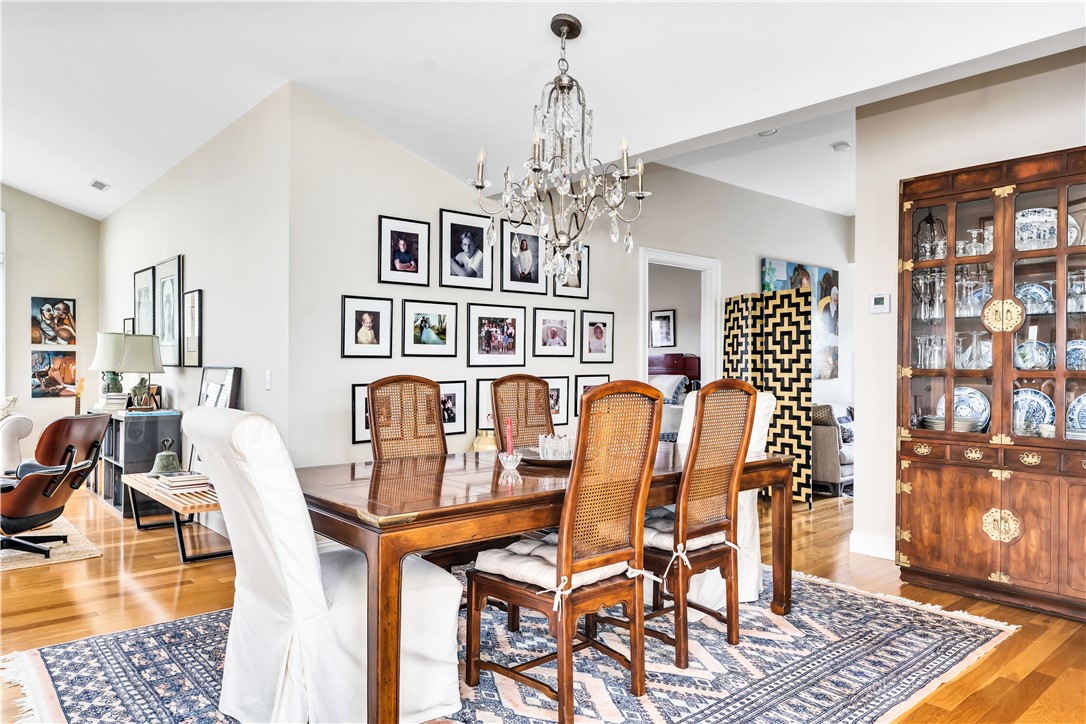 39 Weekapaug Road, Unit 3 Westerly, RI 02891 - Photo 26 of 50 Dining Area Under Vaulted Ceiling