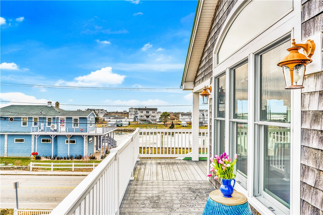 39 Weekapaug Road, Unit 3 Westerly, RI 02891 - Photo 9 of 50 Wraparound Deck Looking West