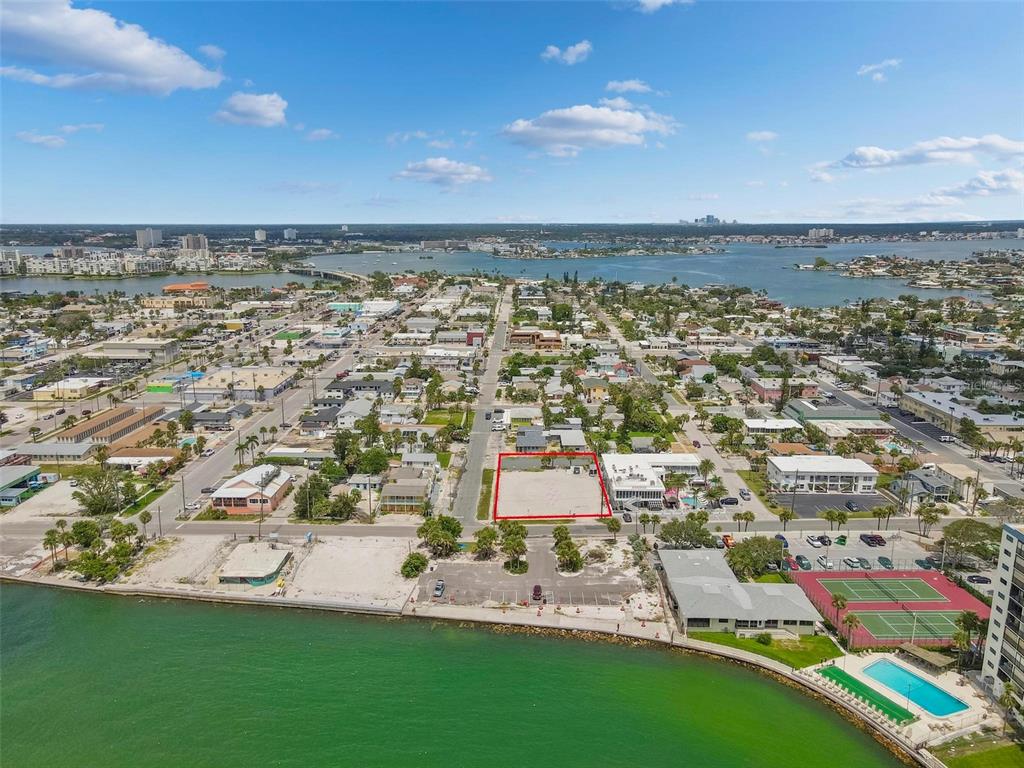 7203 Sunset Way St. Petersburg, FL 33706 - Photo 6 of 12 an aerial view of residential houses with outdoor space