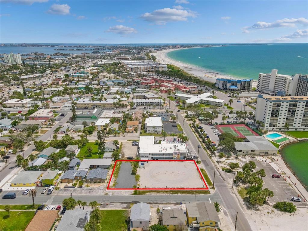 7203 Sunset Way St. Petersburg, FL 33706 - Photo 8 of 12 an aerial view of residential houses with outdoor space
