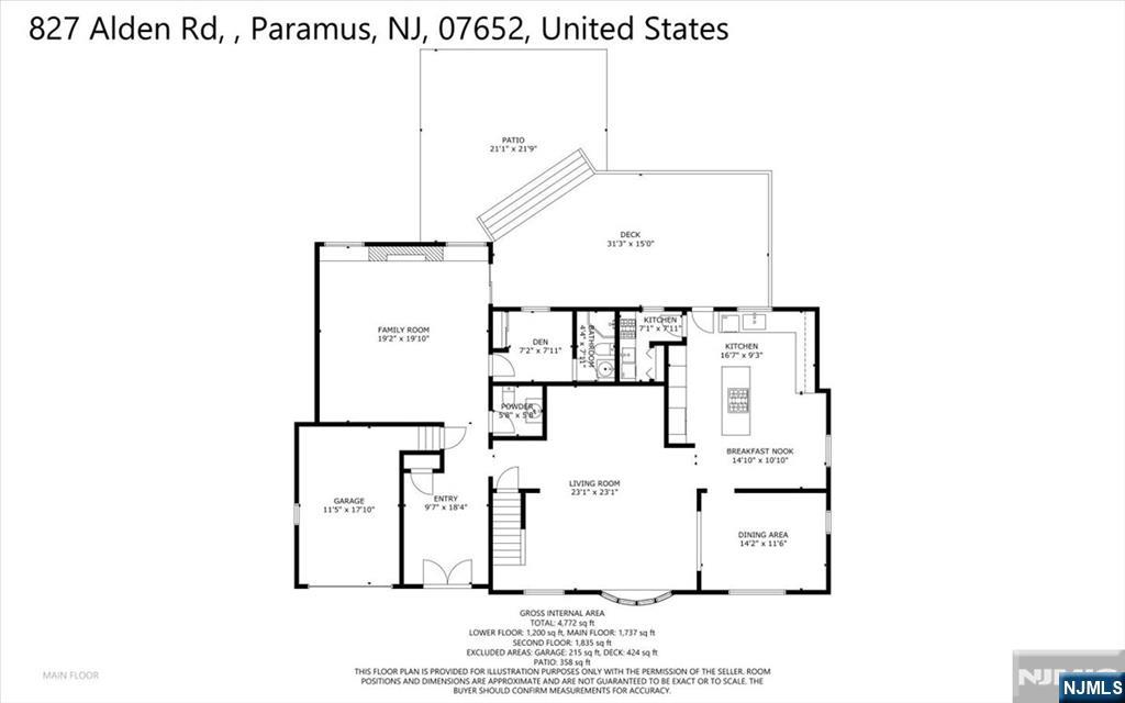 827 Alden Road Paramus, NJ 07652 - Photo 41 of 43 a picture of a bench in front of a