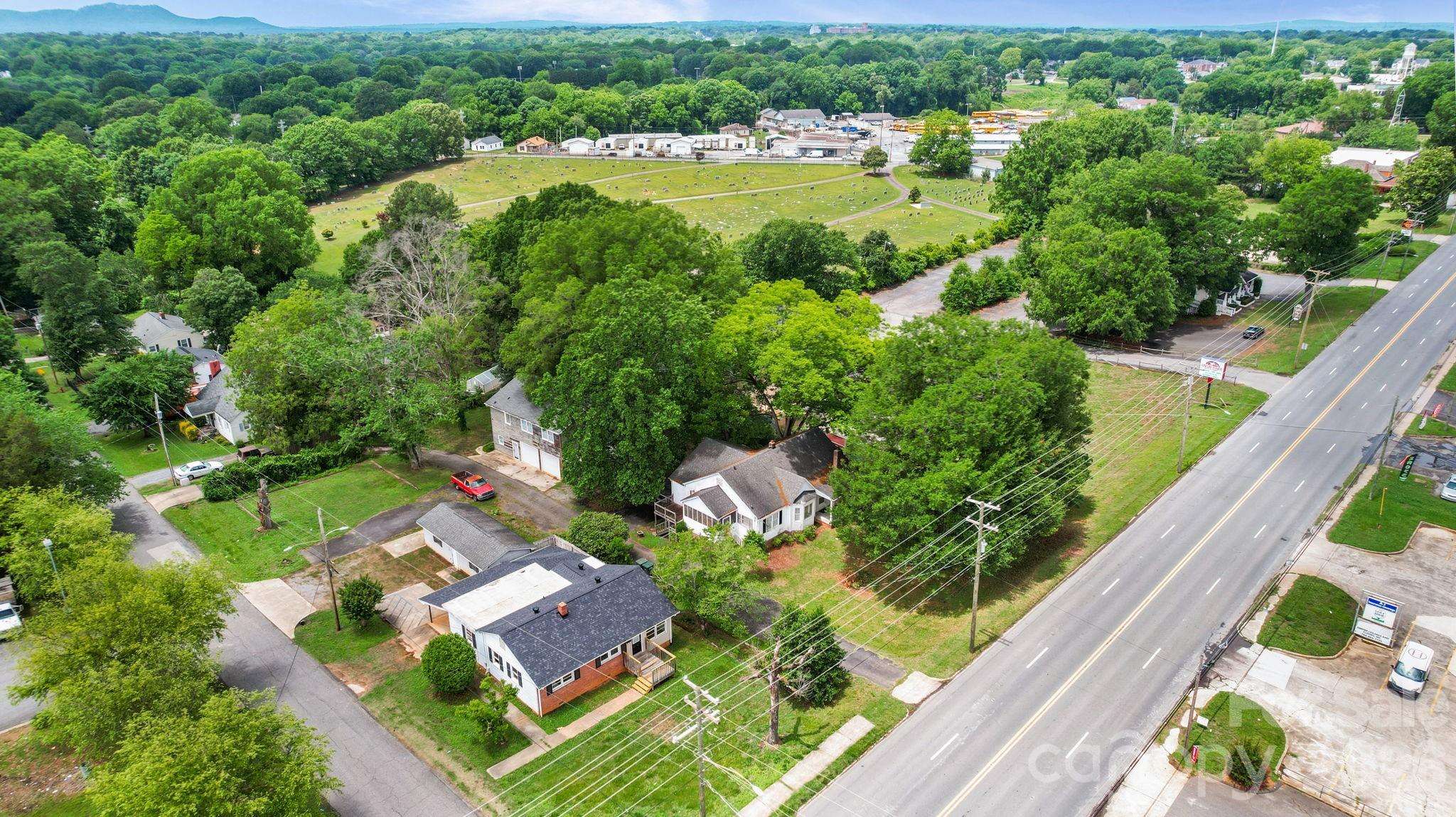 1109 Union Road Gastonia, NC 28054 - Photo 44 of 44 an aerial view of residential houses with outdoor space and street view