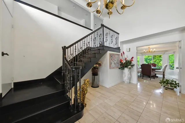 a view of entryway and hall