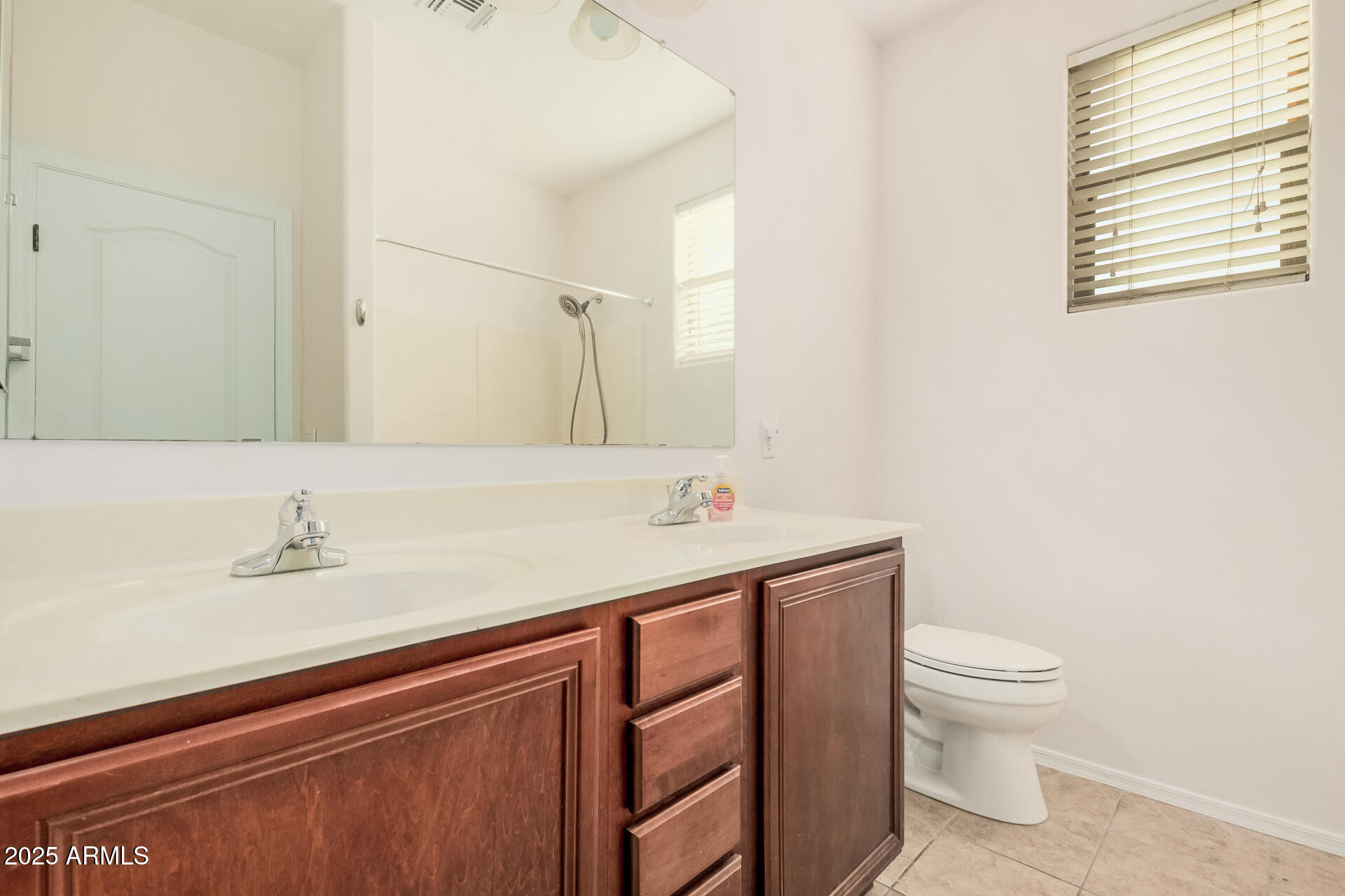 14784 West Riviera Drive Surprise, AZ 85379 - Photo 15 of 28 a bathroom with a sink a toilet and a mirror