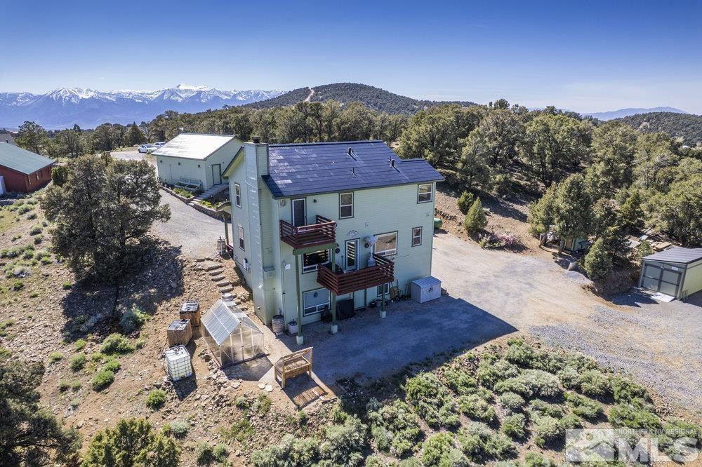 2045 Flint Road Reno, NV 89521 - Photo 31 of 33 a view of a terrace with a mountain