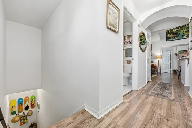 a sign on the side of a building