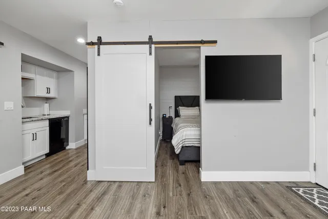 a view of a living room