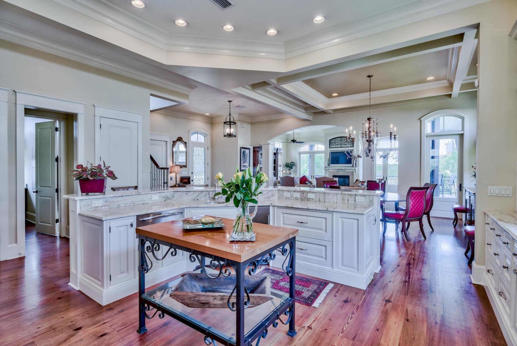 216 Sandtrap Road Miramar Beach, FL 32550 - Photo 14 of 58 a view of a dining room with furniture and wooden floor