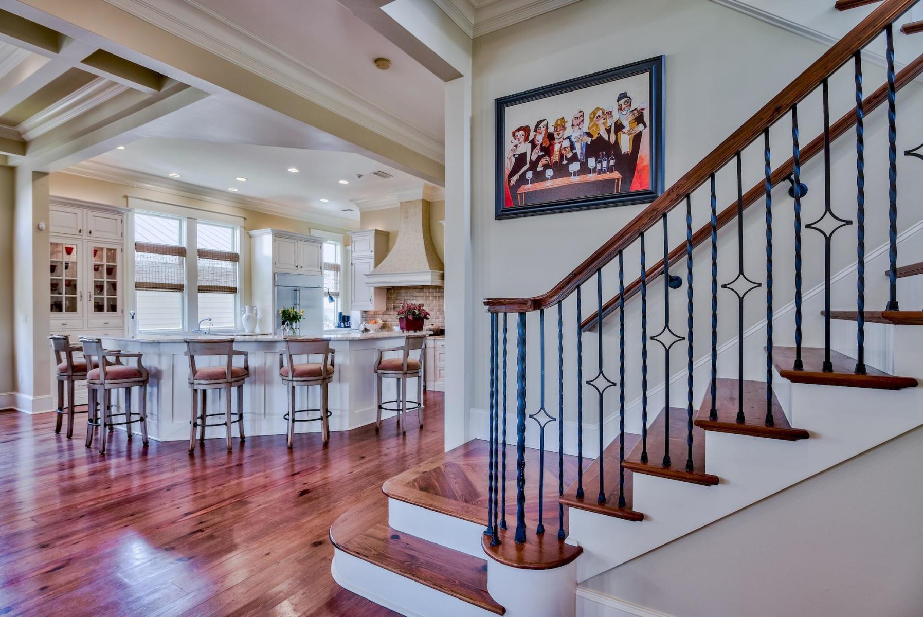 216 Sandtrap Road Miramar Beach, FL 32550 - Photo 25 of 58 a view of entryway and hall with wooden floor
