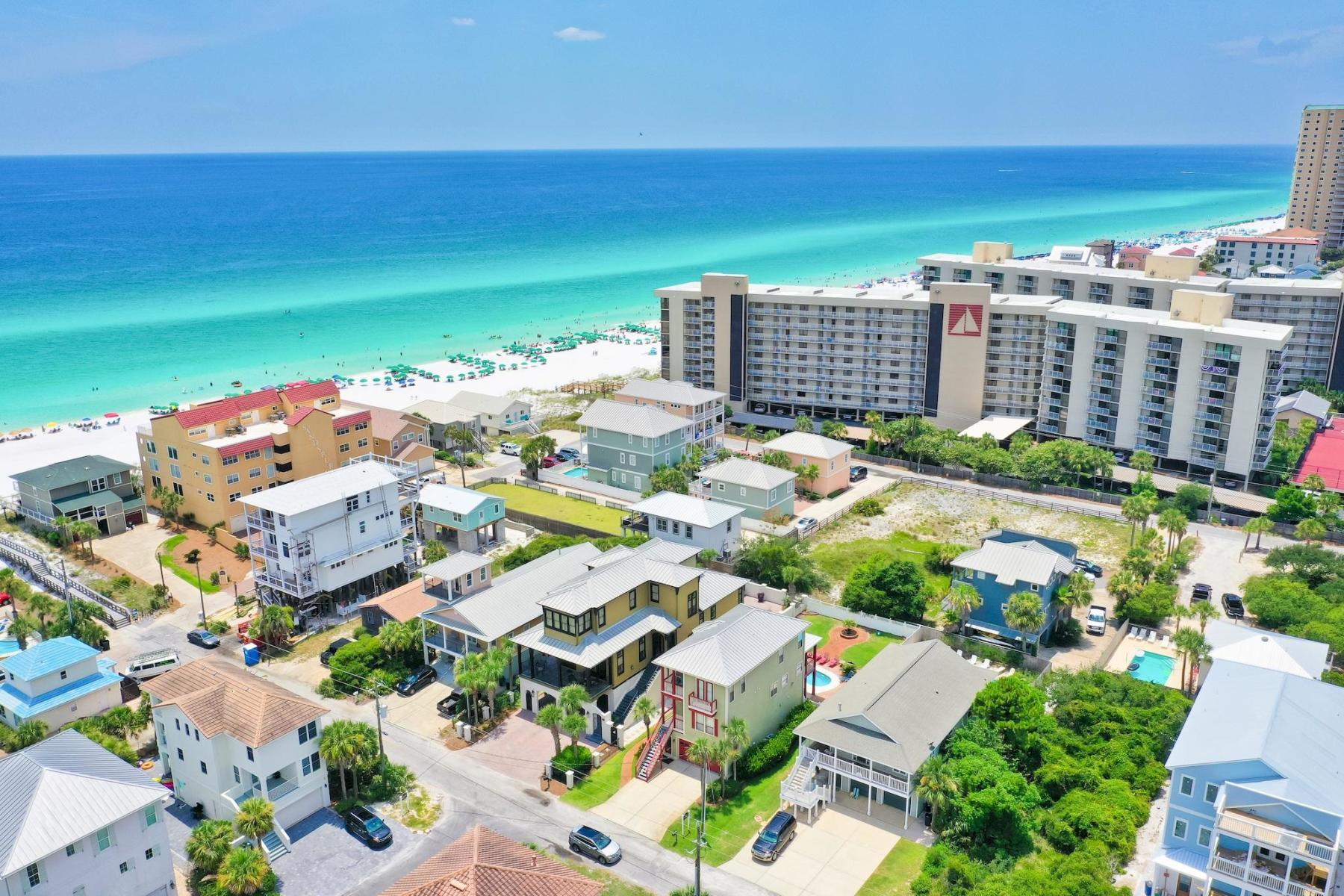 216 Sandtrap Road Miramar Beach, FL 32550 - Photo 52 of 58 an aerial view of residential houses with outdoor space