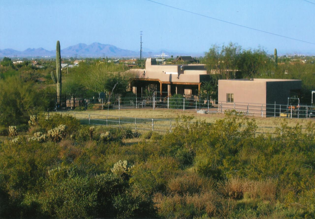 1963 North Mountain View Road Apache Junction, AZ 85119 - Photo 9 of 19 view of property from the bak