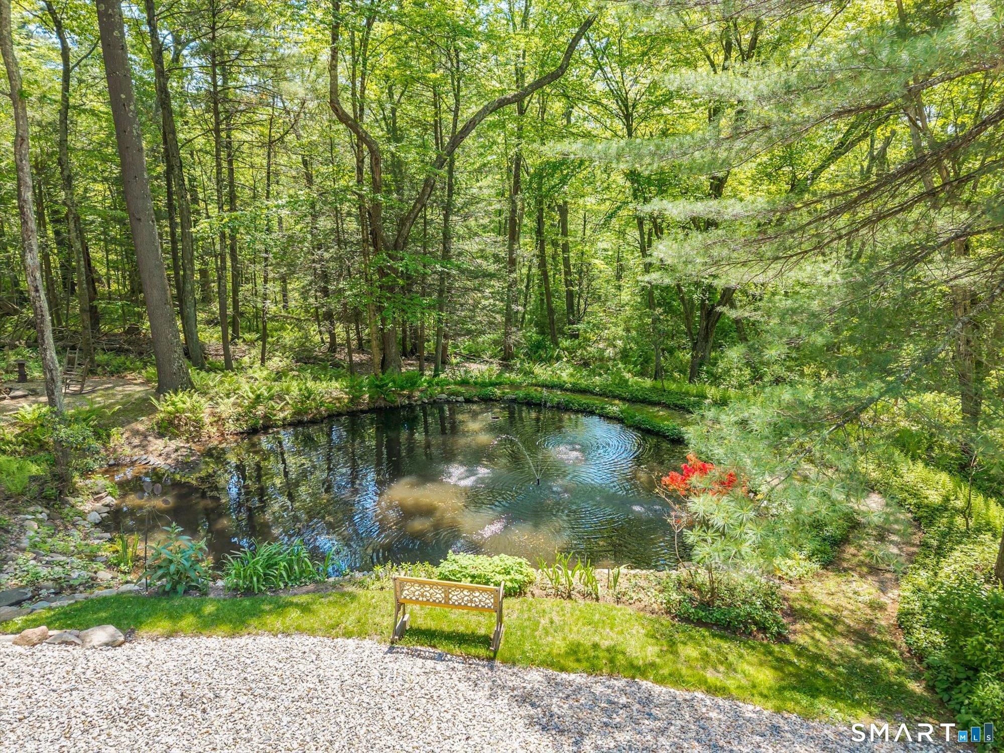 59 Indian Hill Road Canton, CT 06019 - Photo 33 of 39 a view of a lake with a park