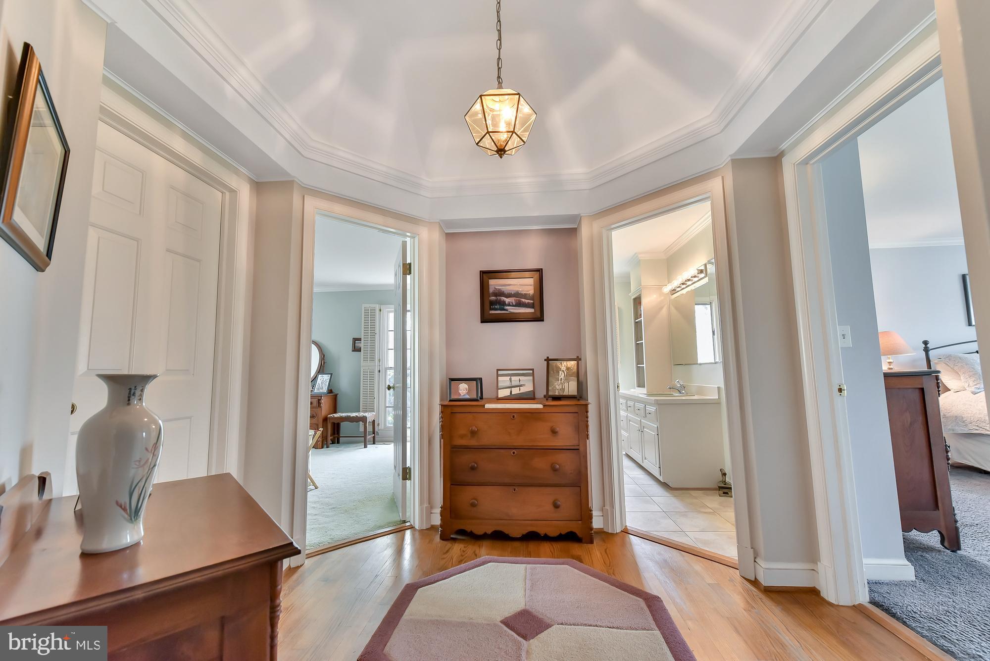 18231 Barnesville Road Barnesville, MD 20838 - Photo 50 of 78 The main floor octagon bedroom foyer!