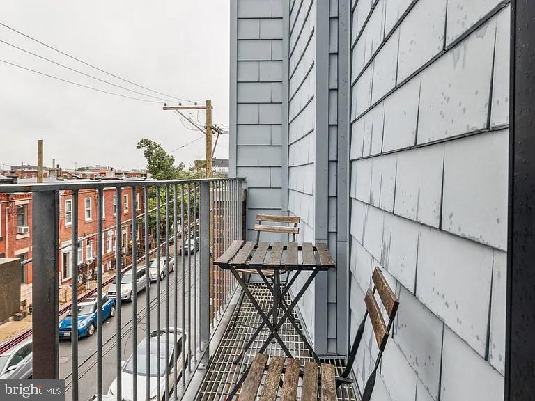 820 East Thompson Street, Unit E Philadelphia, PA 19125 - Photo 7 of 14 a view of balcony with furniture