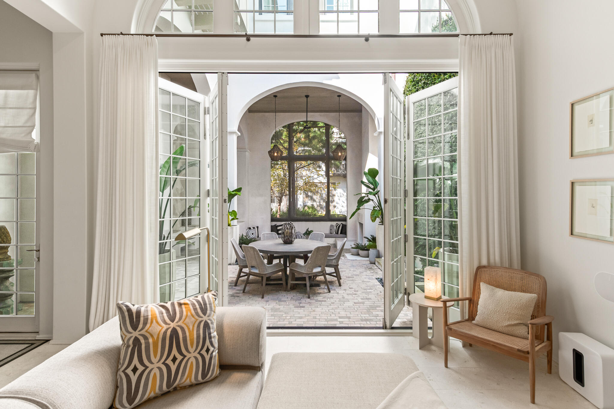 31 Sugar Loaf Alley Inlet Beach, FL 32461 - Photo 16 of 58 a living room with furniture and a large window