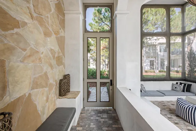a view of a living room and window