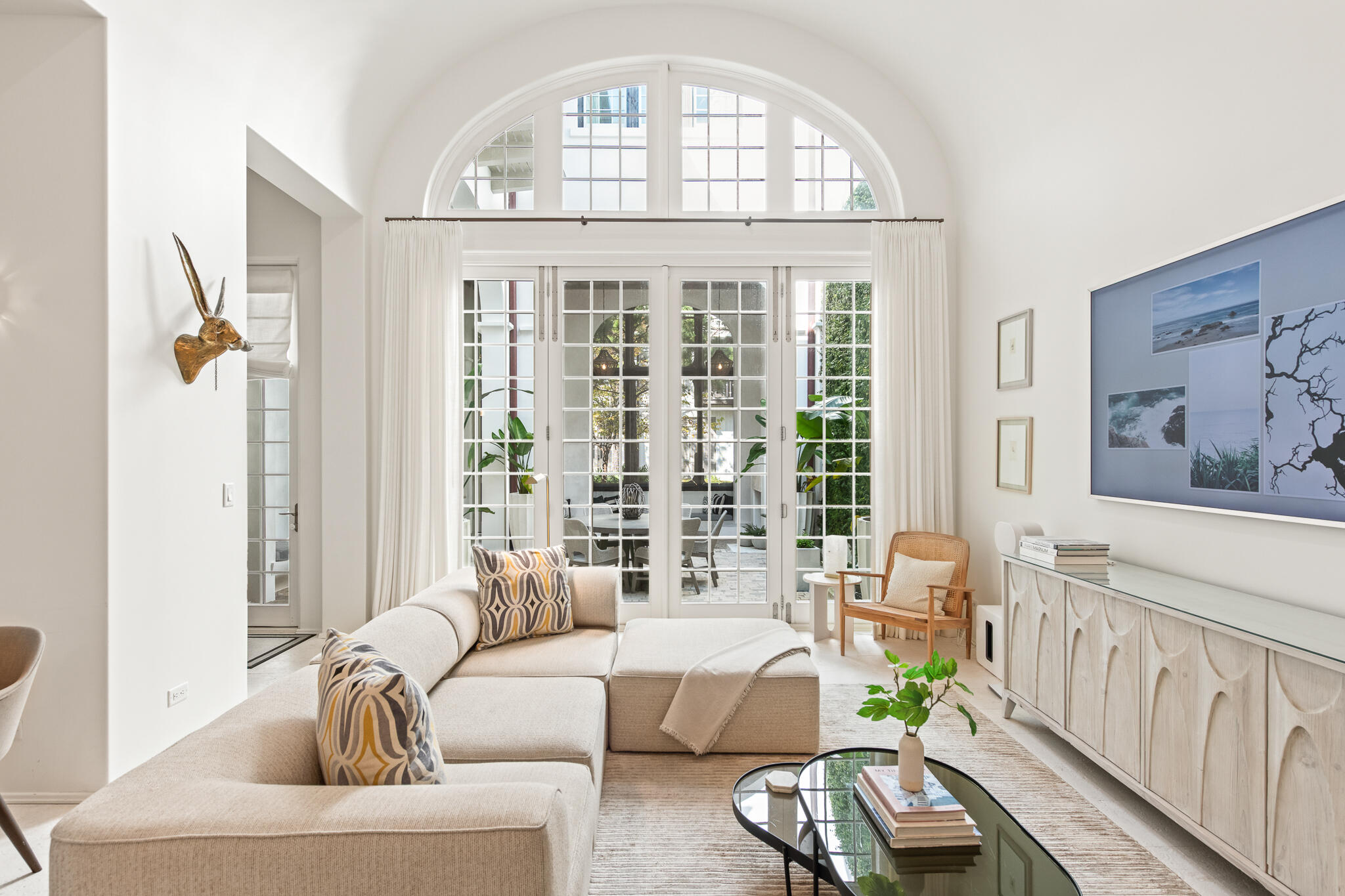 31 Sugar Loaf Alley Inlet Beach, FL 32461 - Photo 21 of 58 a living room with furniture and a large window
