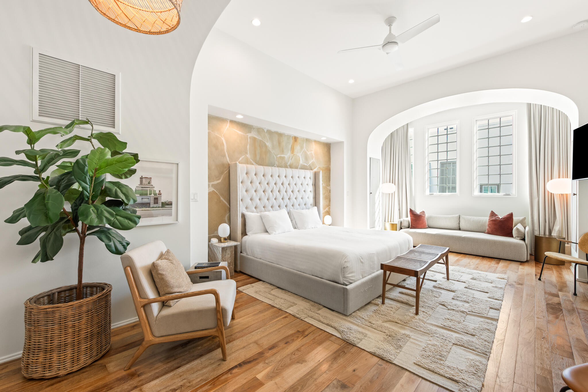 31 Sugar Loaf Alley Inlet Beach, FL 32461 - Photo 6 of 58 a living room with furniture potted plant and a window