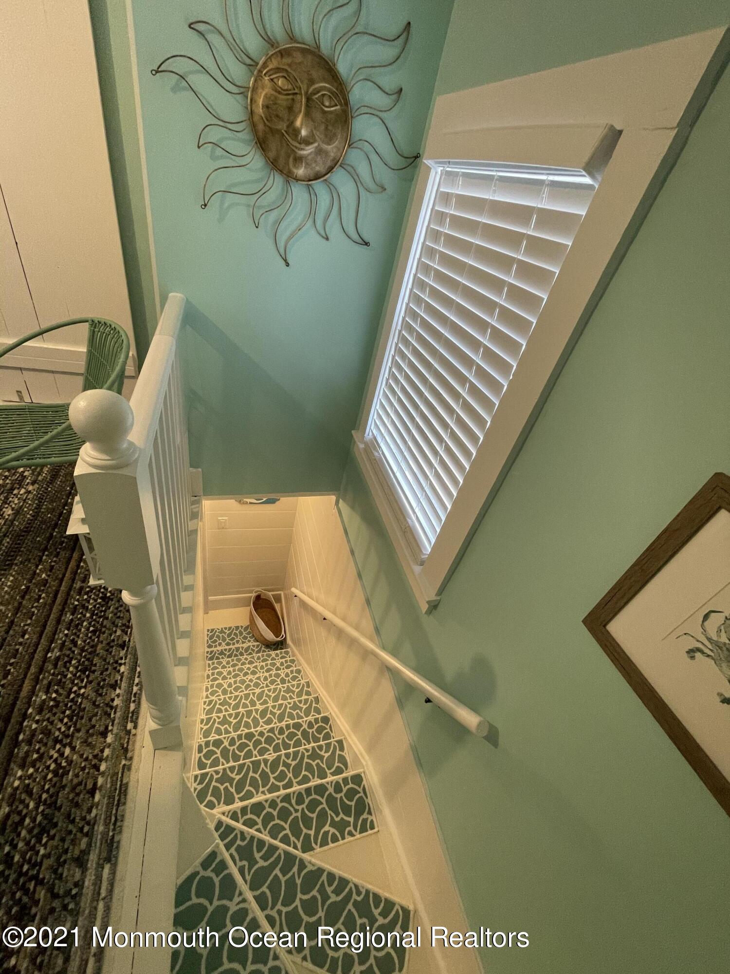 87 Embury Avenue, Unit WINTER RENTAL Ocean Grove, NJ 07756 - Photo 19 of 44 Stairwell to 3rd Fl