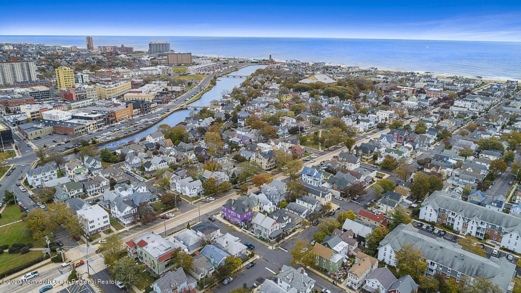 87 Embury Avenue, Unit WINTER RENTAL Ocean Grove, NJ 07756 - Photo 31 of 44 Ocean Grove Arial