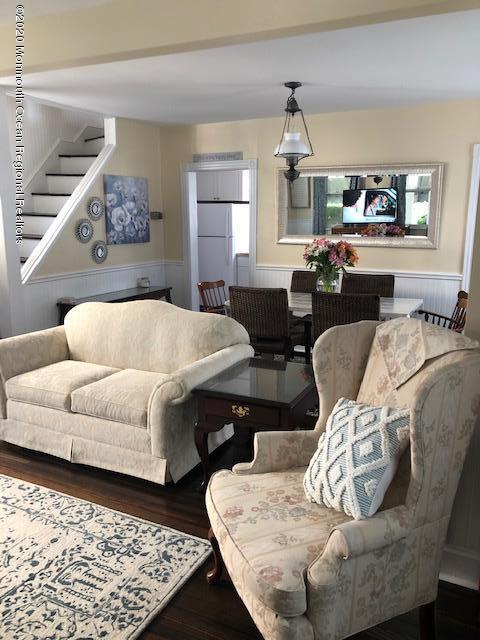 87 Embury Avenue, Unit WINTER RENTAL Ocean Grove, NJ 07756 - Photo 4 of 44 Living & Dining Room