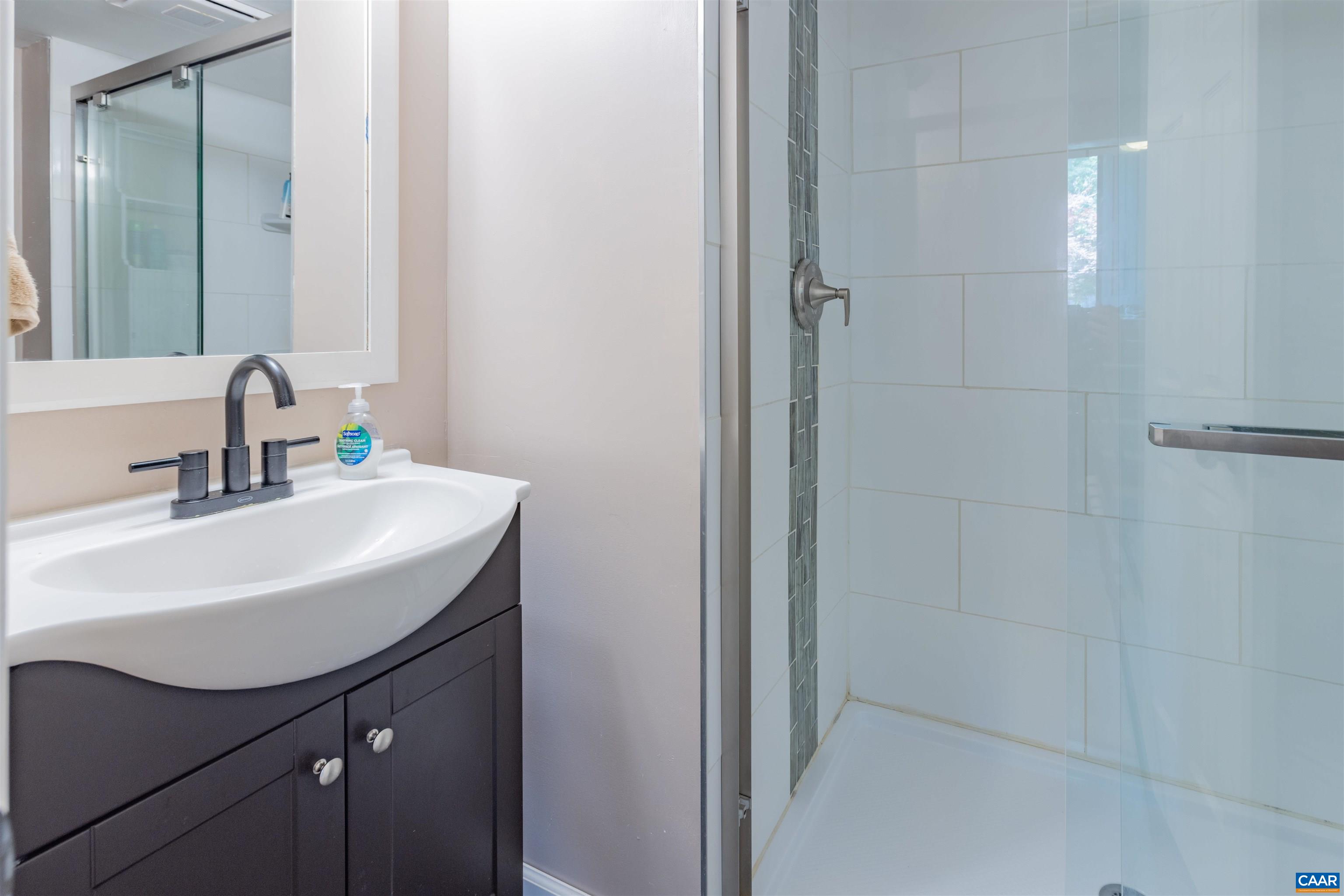 2550 Proffit Road Charlottesville, VA 22911 - Photo 19 of 41 a bathroom with a sink and a mirror