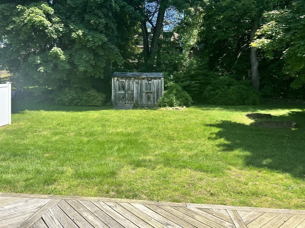 37 Ashmore Road Worcester, MA 01602 - Photo 3 of 5 a backyard of a house with lots of green space
