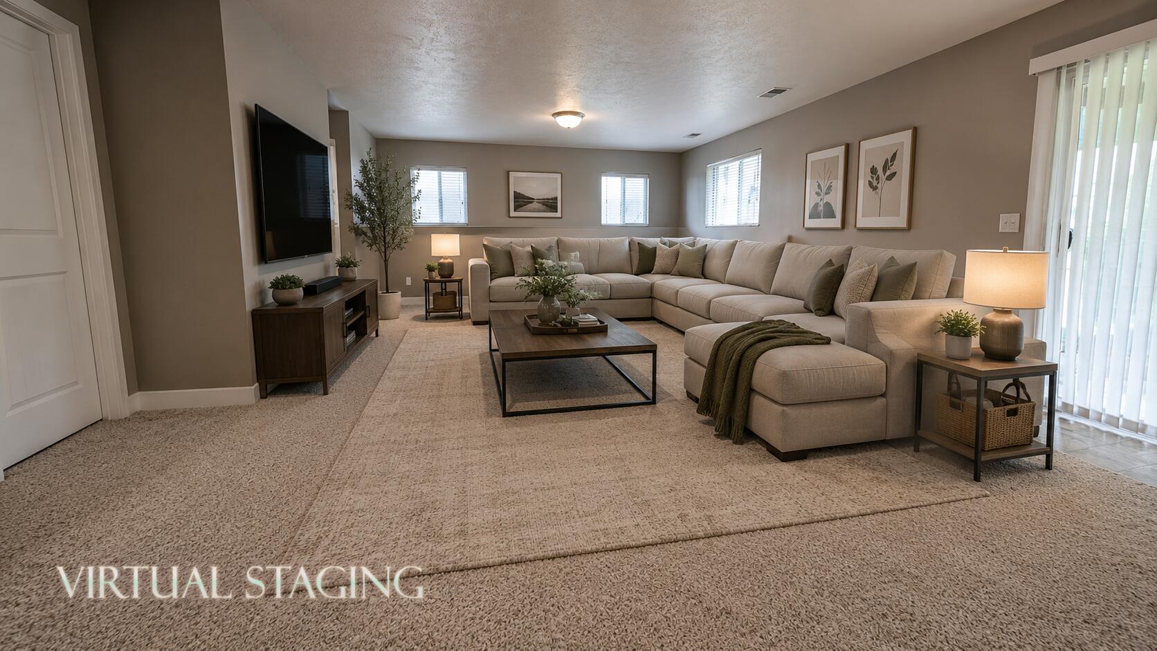 1539 West Addison Way, Unit 22 Muskegon, MI 49445 - Photo 33 of 42 Virtual Staged Family Room