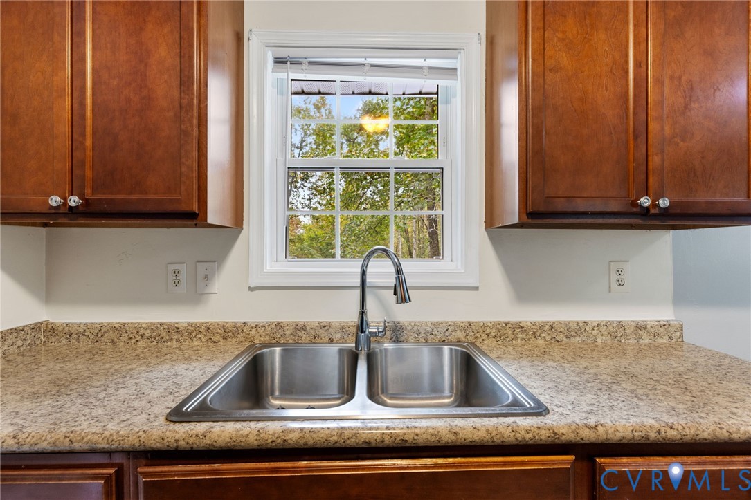 164 Kinneytown Road Mineral, VA 23117 - Photo 14 of 31 a kitchen with granite countertop a sink and window