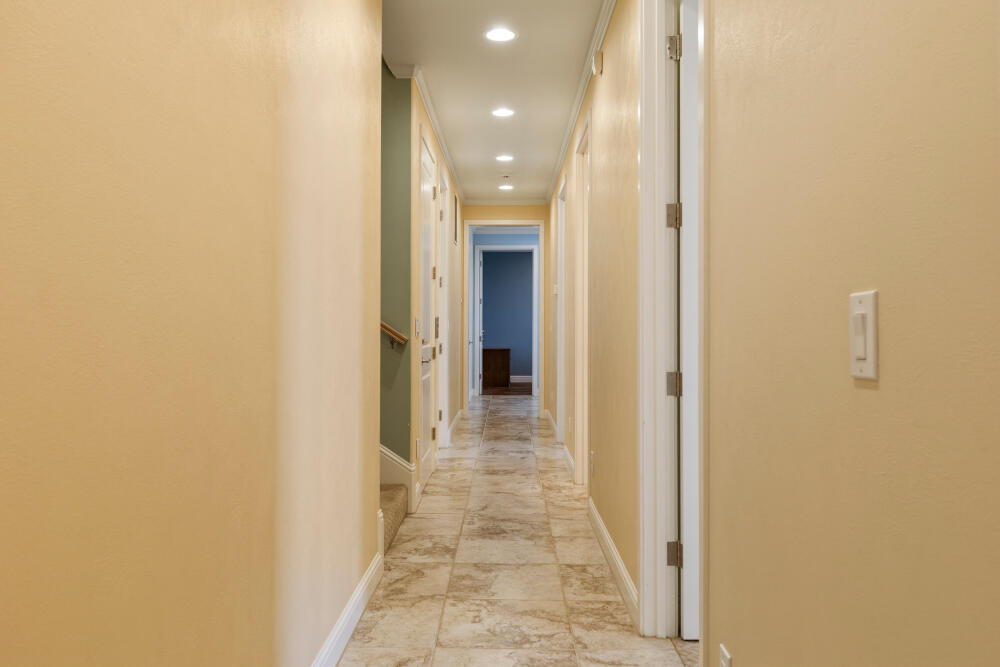 6586 Cooper's Hawk Road Klamath Falls, OR 97601 - Photo 34 of 68 a view of a hallway with wooden floor