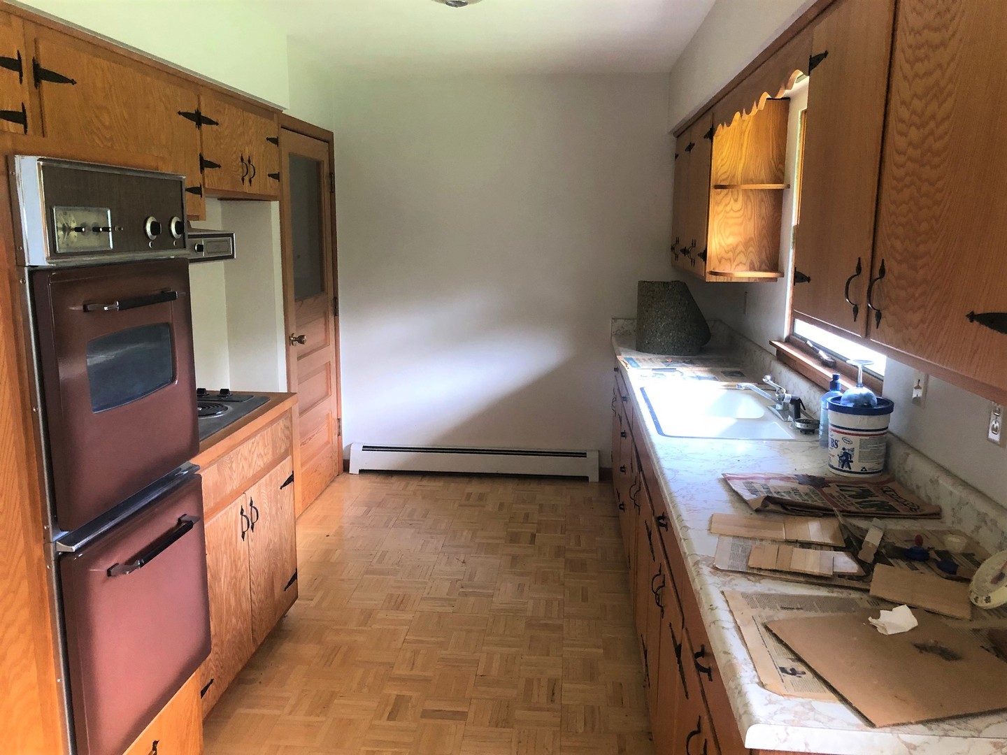 16812 Dee-Mac Road Mackinaw, IL 61755 - Photo 4 of 16 a kitchen with sink refrigerator and window