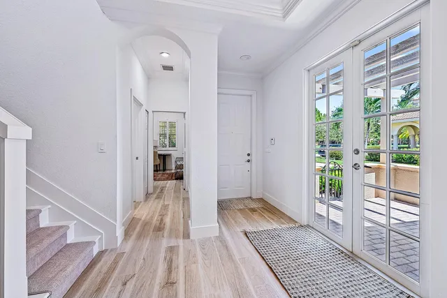 a view of a living room