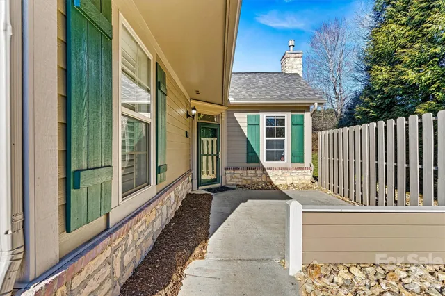 a view of porch with seating space