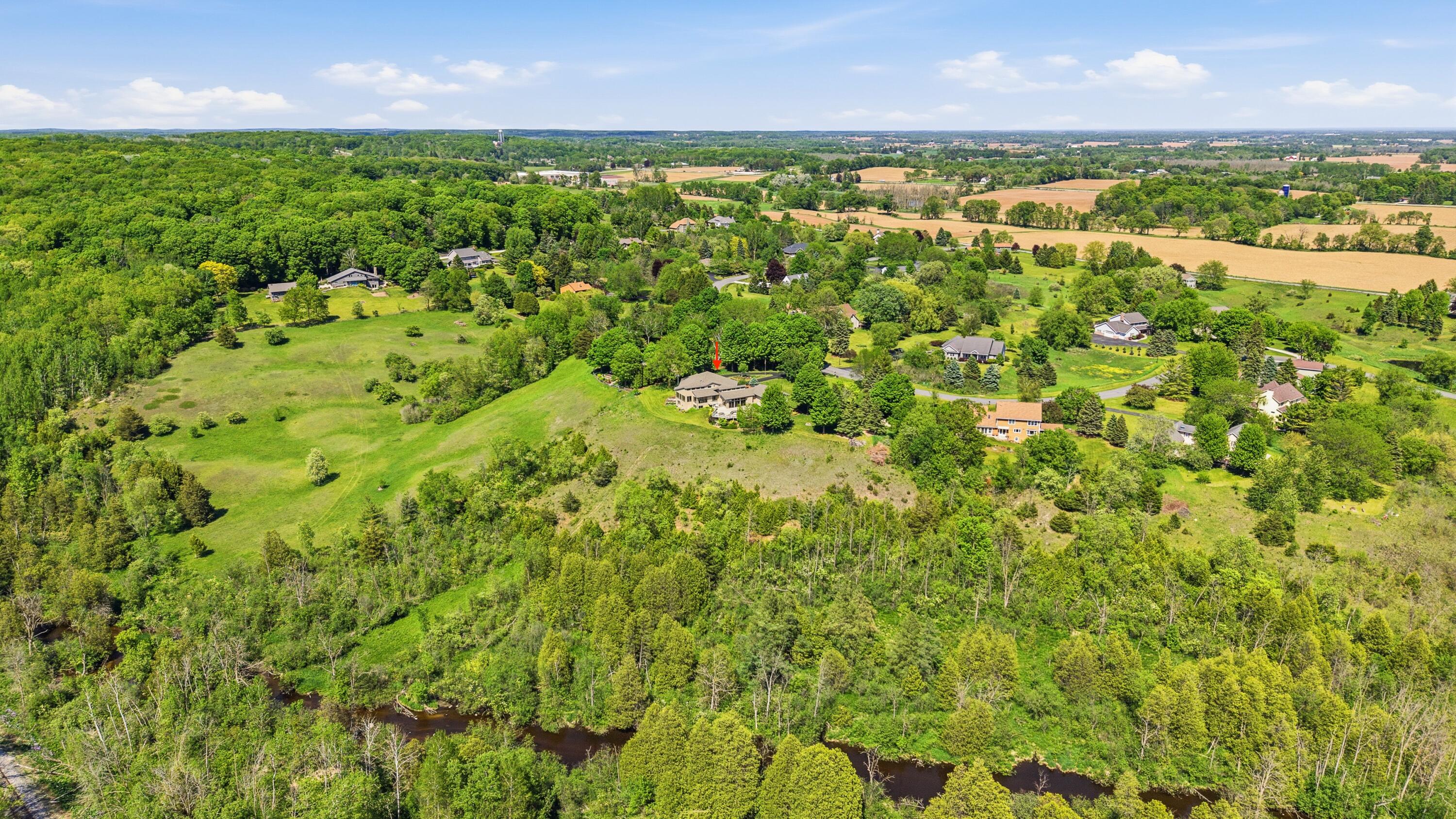 N6596 Riverview Road Plymouth, WI 53073 - Photo 63 of 67 Aerial View to NorthEast
