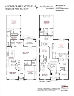 $4,295,000 | 4557 Belclaire Avenue, Highland Park, TX 75205