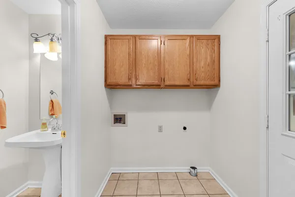 a bathroom with a sink