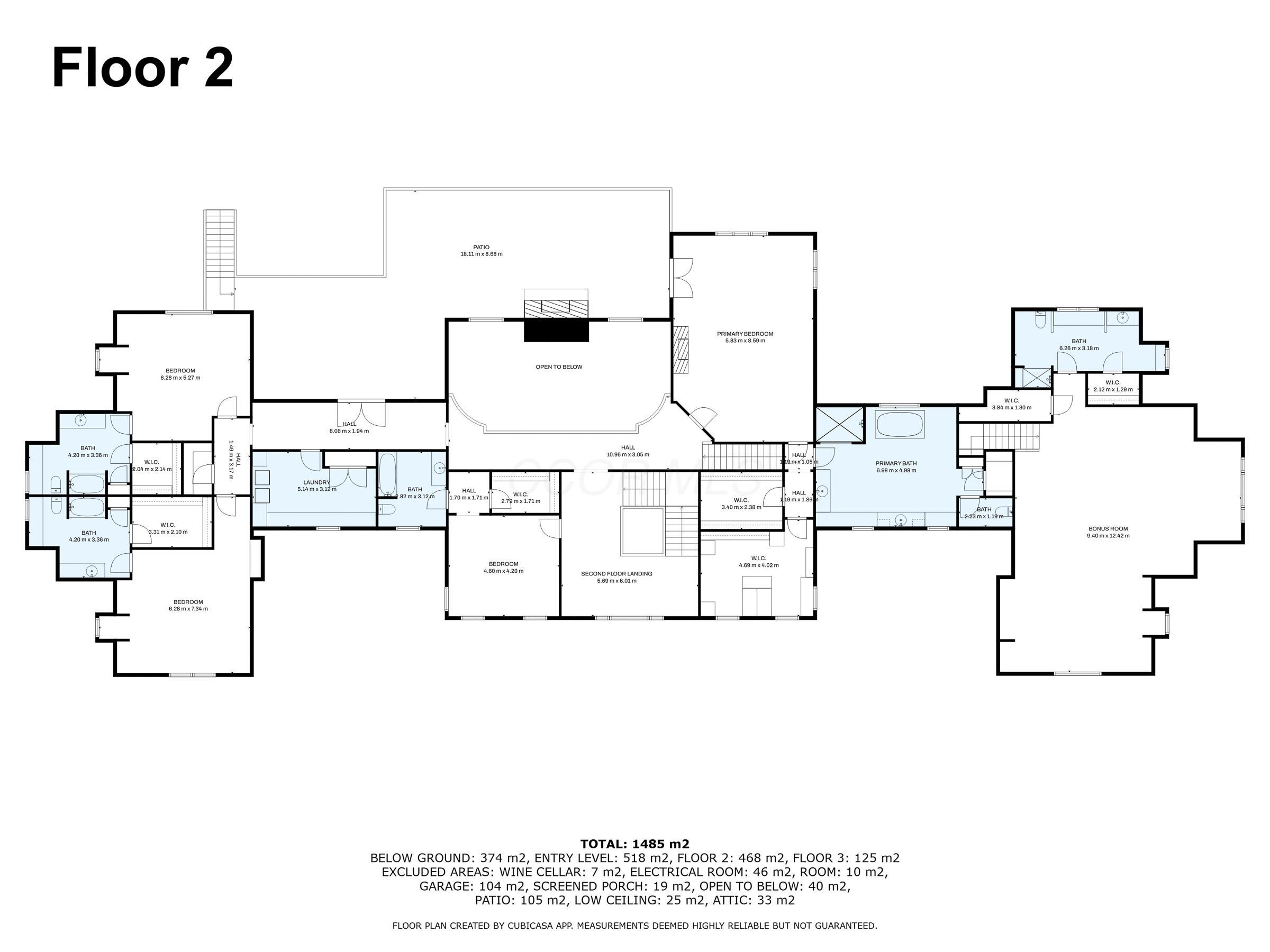780 Home Road Delaware, OH 43015 - Photo 129 of 130 Floor Plan - Second Floor