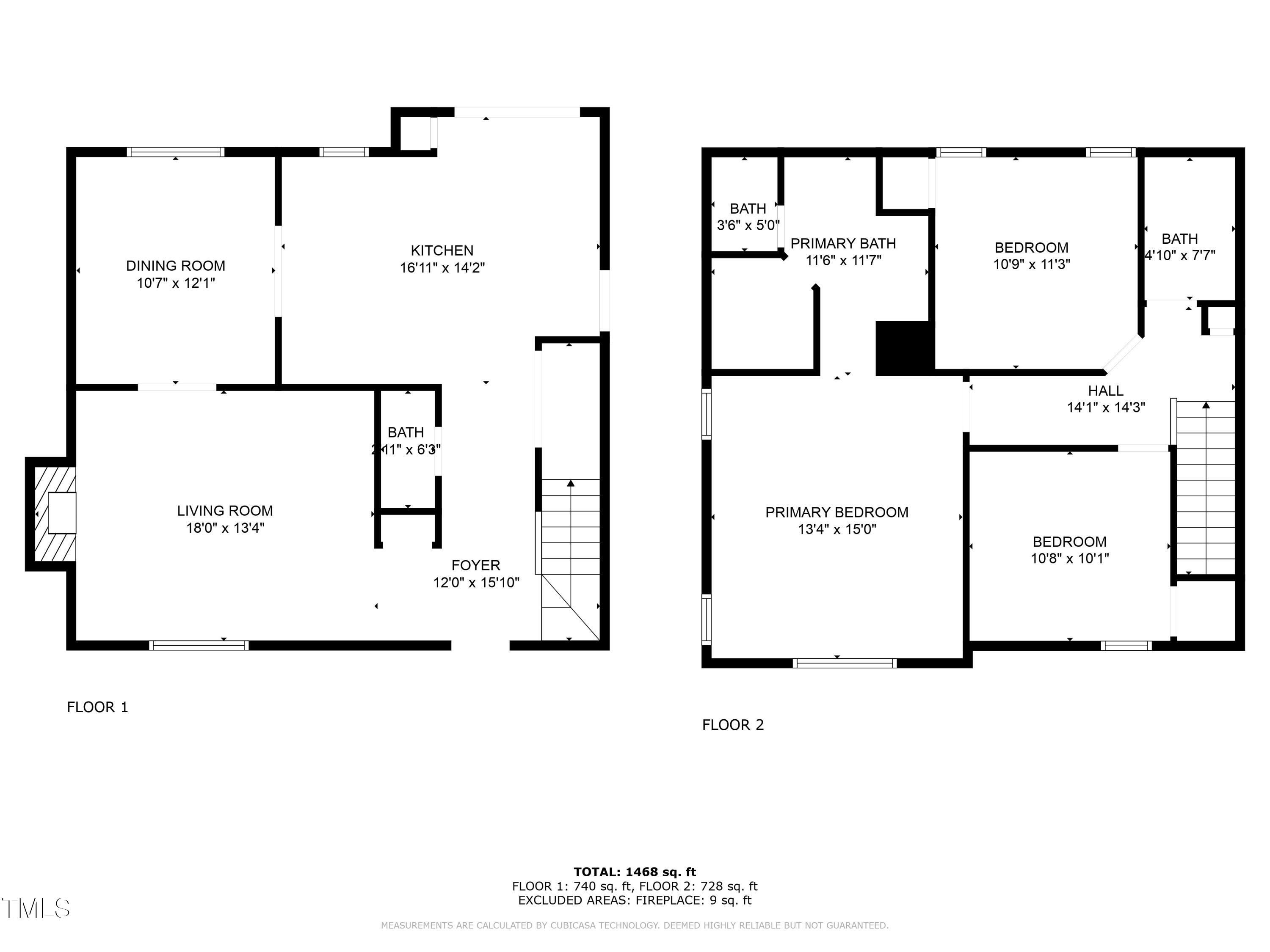 3617 Epperly Court Raleigh, NC 27616 - Photo 22 of 24 1-Floorplan_3