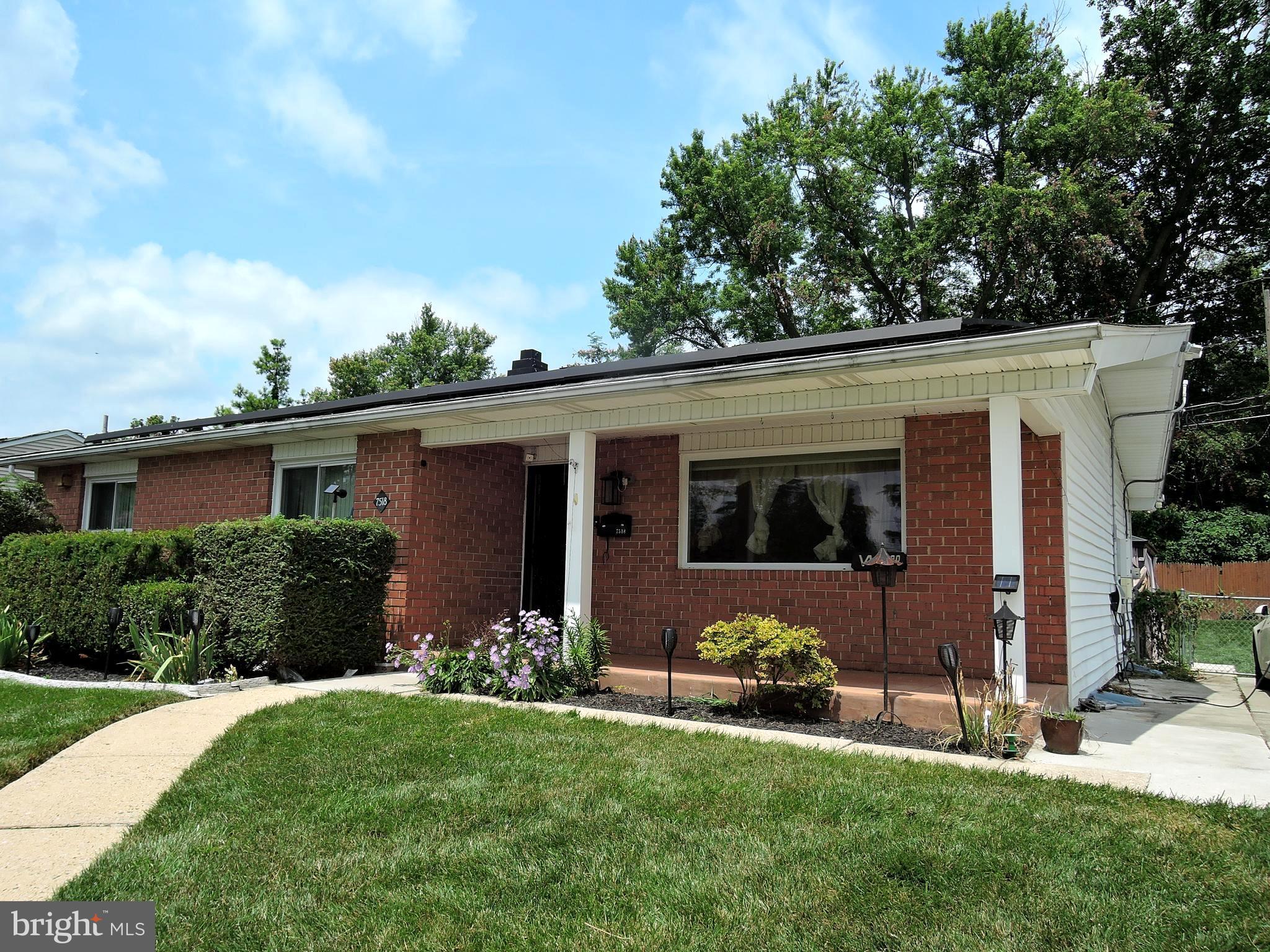 7518 Shelowood Road Baltimore, MD 21208 - Photo 4 of 22 Front Covered Porch