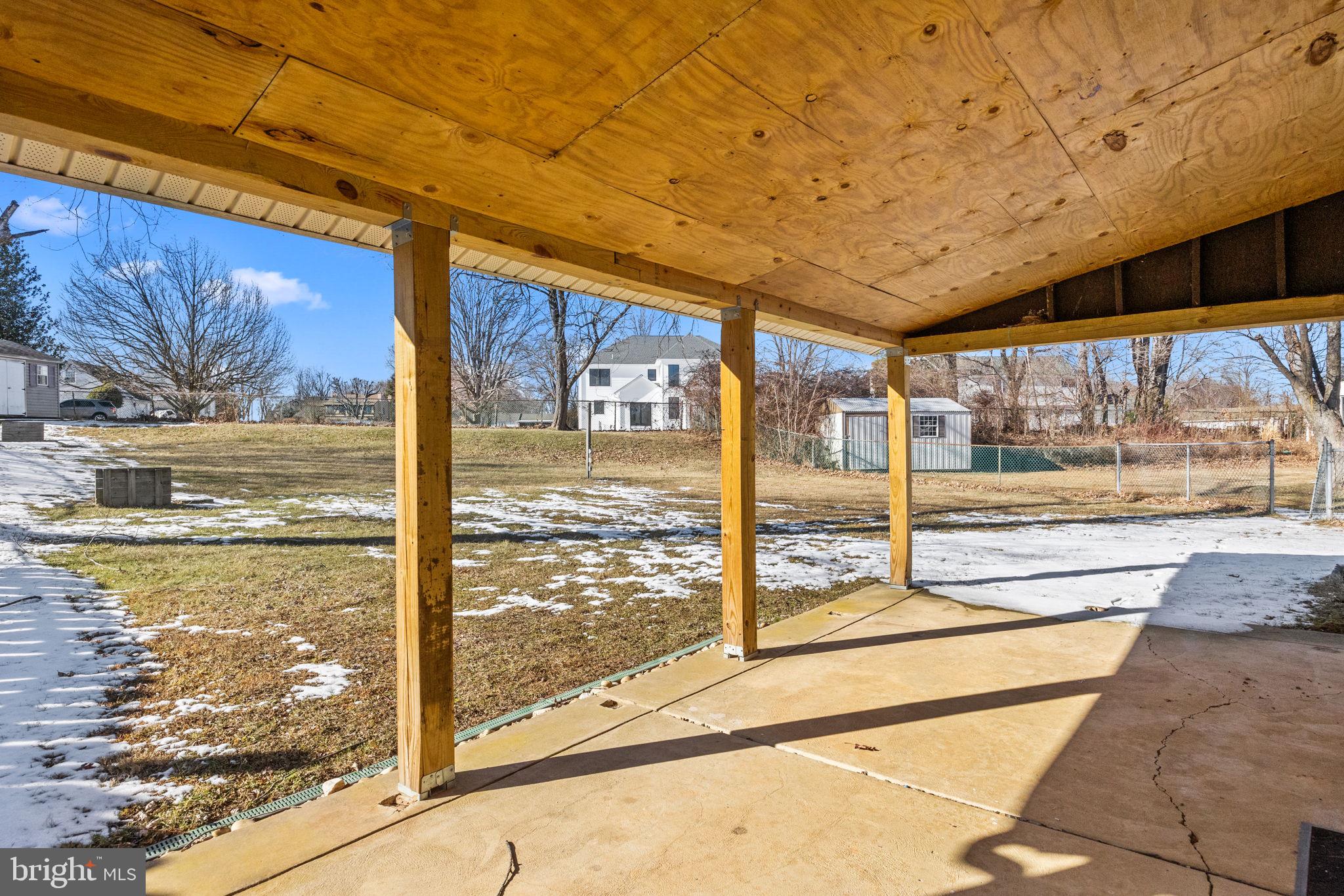1888 Sheri Road Bensalem, PA 19020 - Photo 23 of 25 Covered back Porch