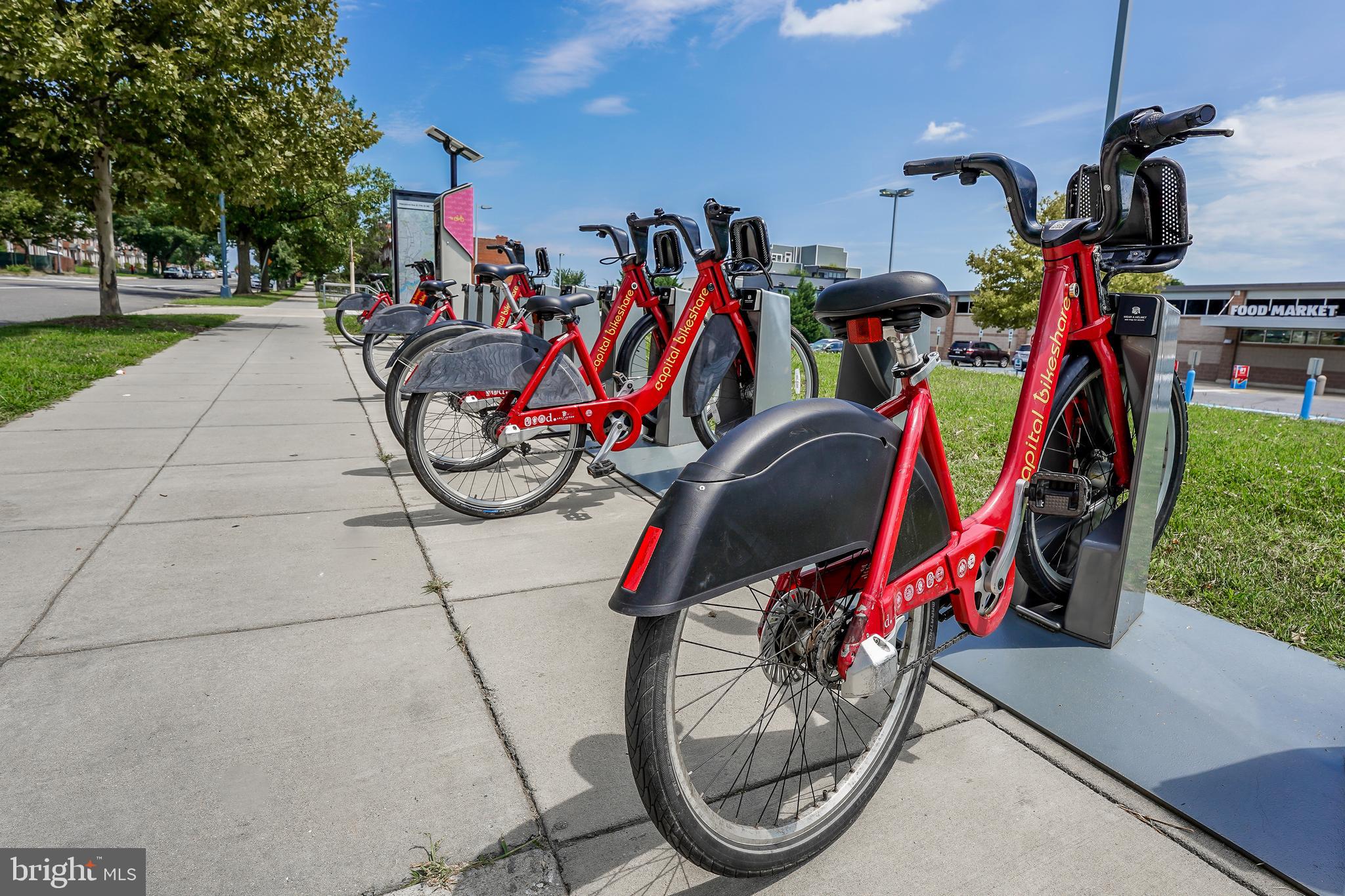 1823 H Place Northeast, Unit 3 Washington, DC 20002 - Photo 16 of 16 a view of a gym with trees and a wooden fence